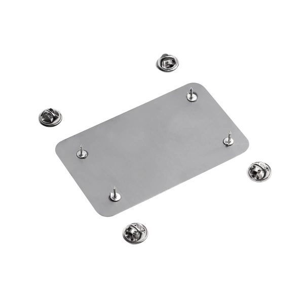 PLACA METÁLICA CON GRABADO MEDIANA - Imagen 7