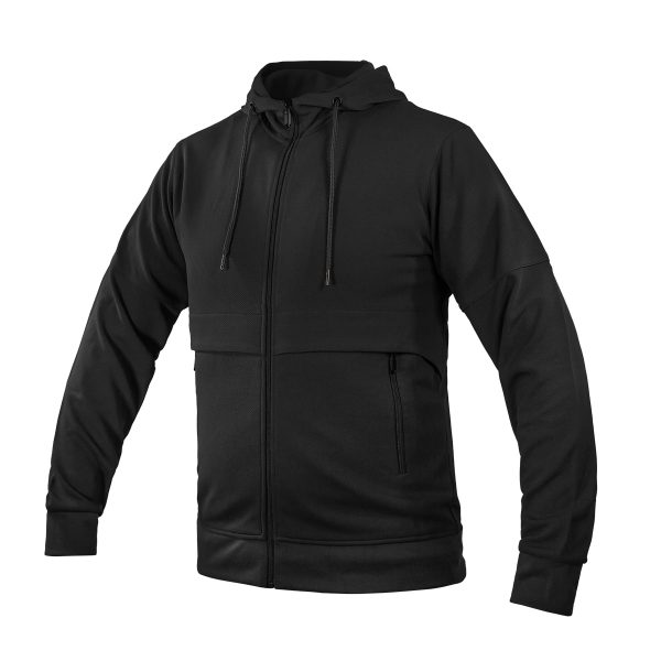 SUDADERA URBAN NEGRO TALLA XL - Imagen 3