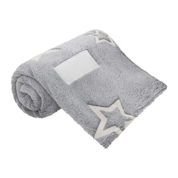 FRAZADA MEKKY GRIS