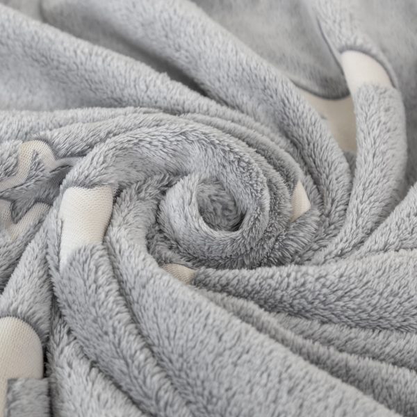 FRAZADA MEKKY GRIS - Imagen 5