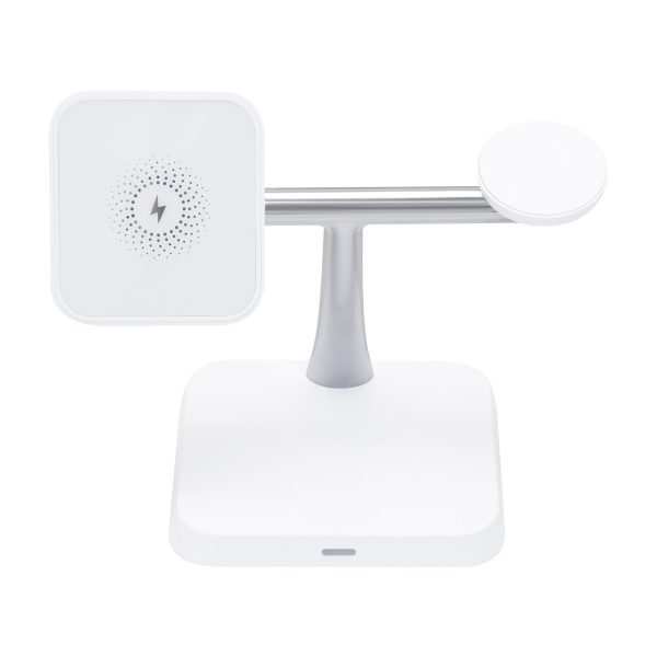 MULTICARGADOR INALÁMBRICO AYRTON BLANCO - Imagen 2