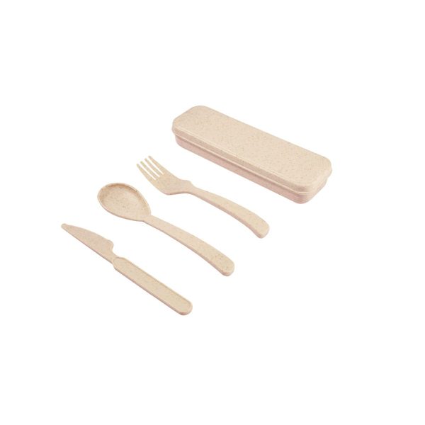 SET DE CUBIERTOS THAI BEIGE