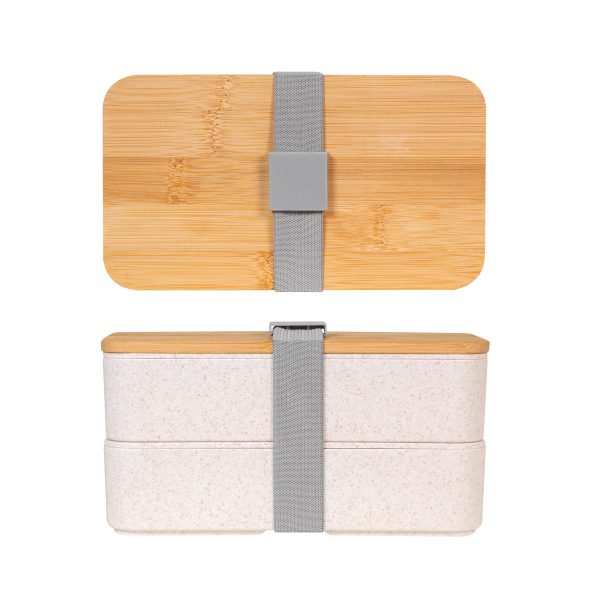 PORTAVIANDAS TURM BEIGE - Imagen 2