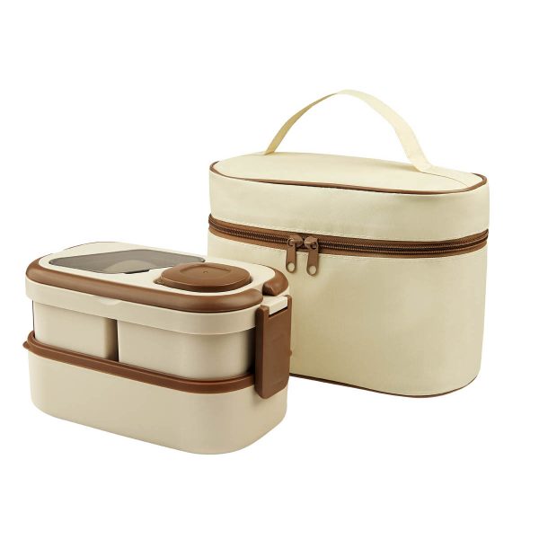 SET PORTAVIANDAS AMANDA BEIGE - Imagen 5