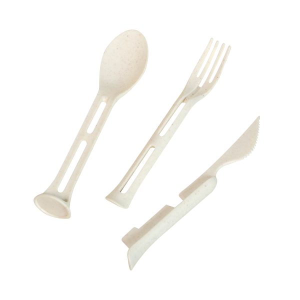 SET DE CUBIERTOS FLORENCIA BEIGE - Imagen 3