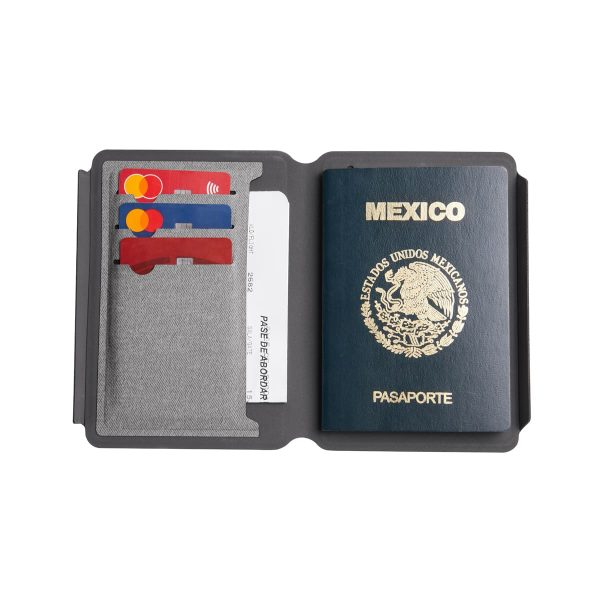 PORTA PASAPORTE GIRIS GRIS - Imagen 3