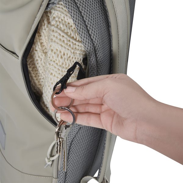 MOCHILA FLAP GRIS - Imagen 4