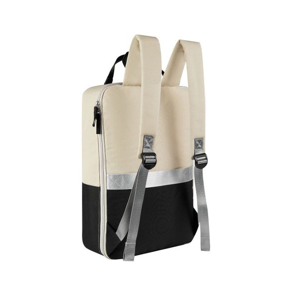 MOCHILA DUBLU NEGRO - Imagen 3