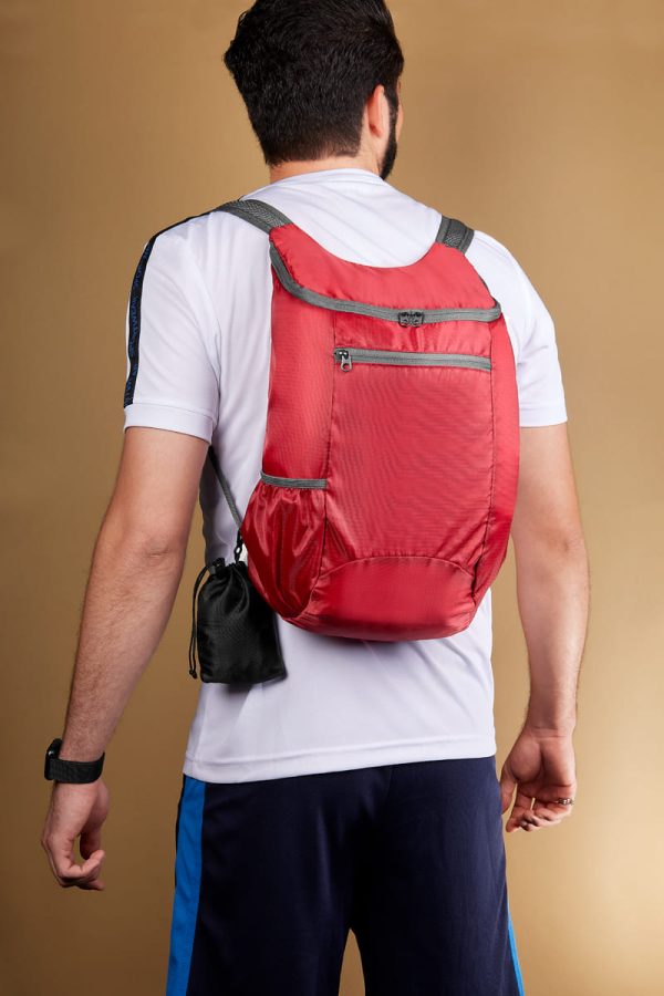 MOCHILA VOYAGE ROJO - Imagen 4