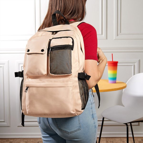 MOCHILA HOLDE BEIGE - Imagen 3