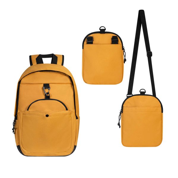 MOCHILA DOKU AMARILLO - Imagen 4