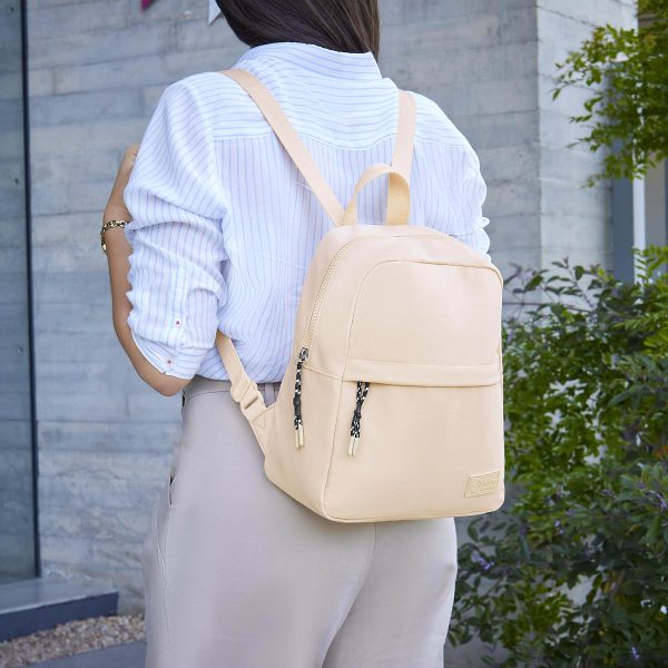MOCHILA MEDDAL BEIGE - Imagen 4