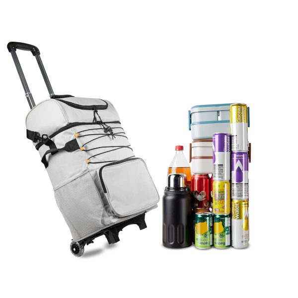 HIELERA TROLLEY OLWEN GRIS - Imagen 5