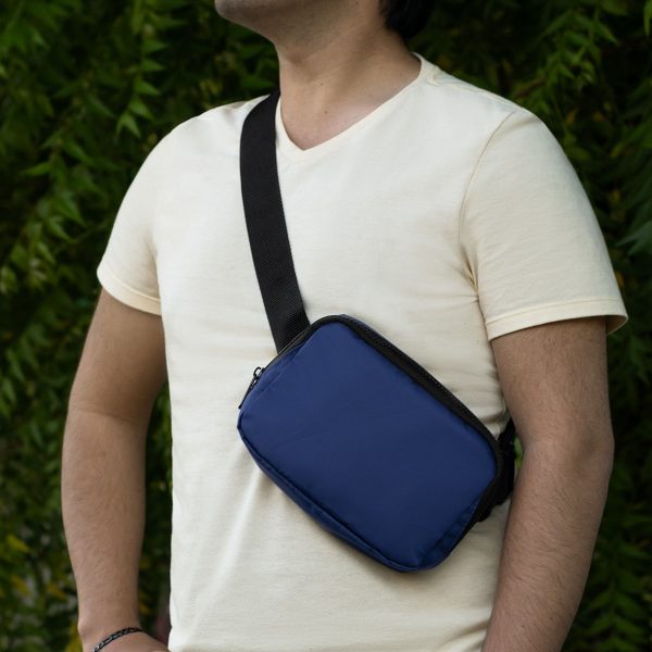 BOLSA CANGURERA JAMES AZUL - Imagen 4