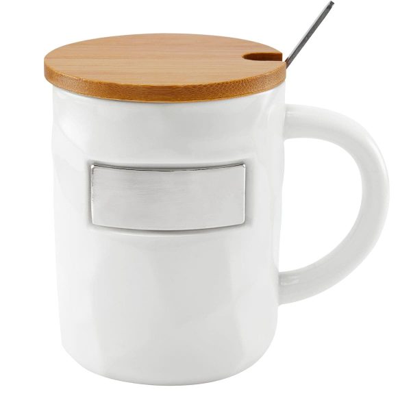 TAZA BAMBUSA BLANCO - Imagen 2