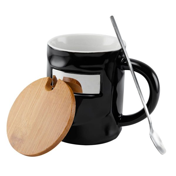 TAZA BAMBUSA NEGRO - Imagen 2