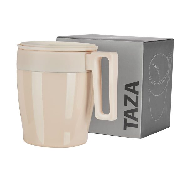 TAZA GLISSER BEIGE - Imagen 3