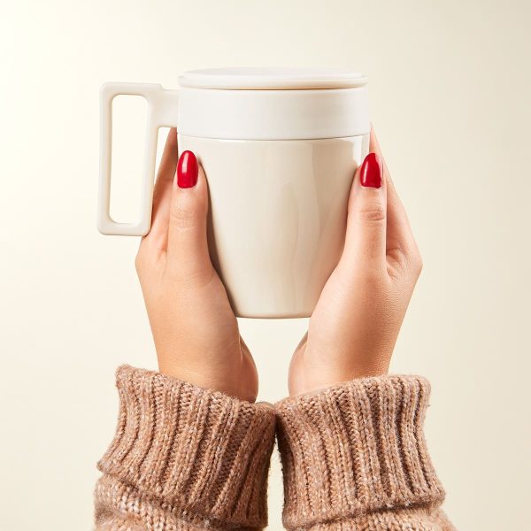 TAZA GLISSER BEIGE - Imagen 4