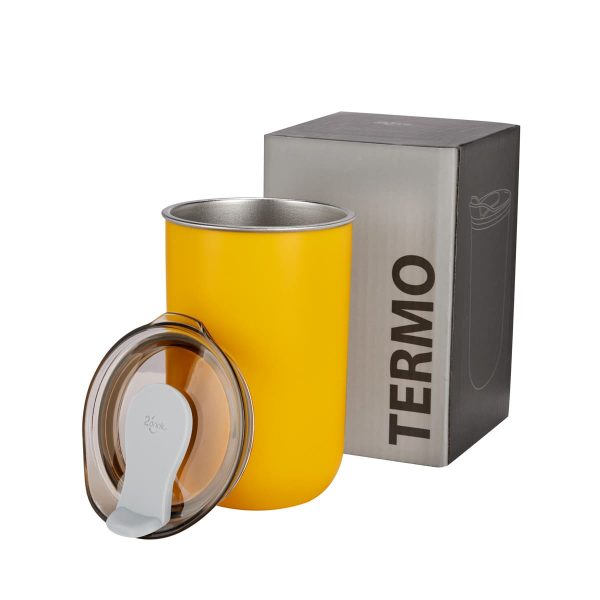 TERMO LATE AMARILLO - Imagen 3