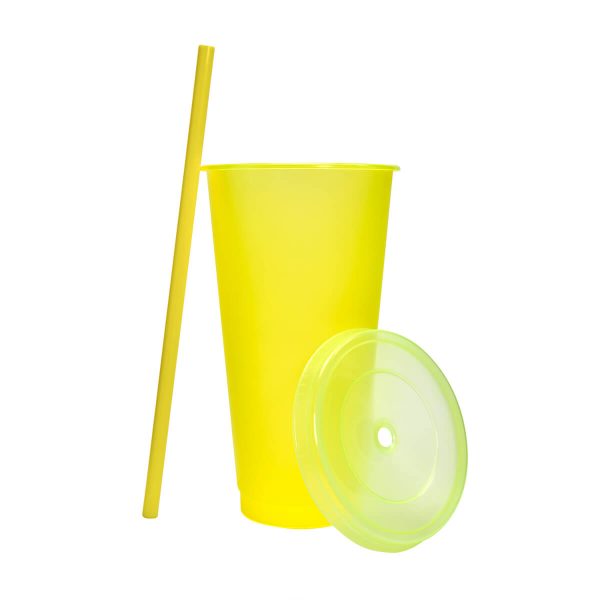 VASO JAS AMARILLO NEÓN - Imagen 2