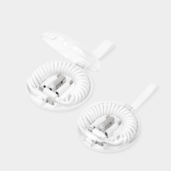 CABLE DE CARGA SPIRA BLANCO