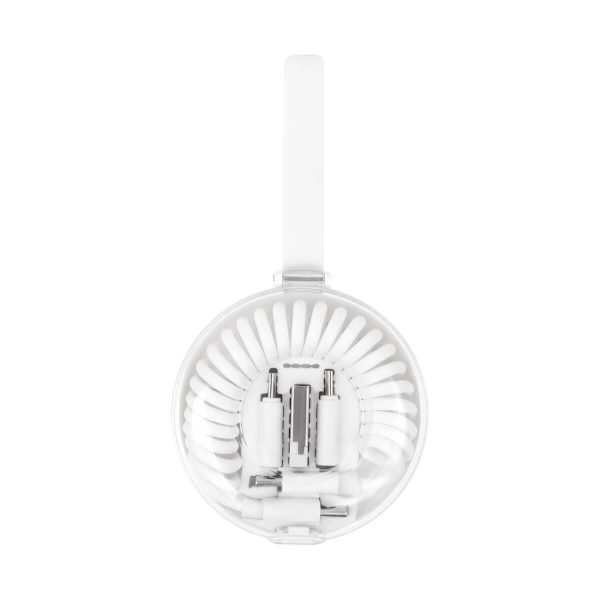 CABLE DE CARGA SPIRA BLANCO - Imagen 2