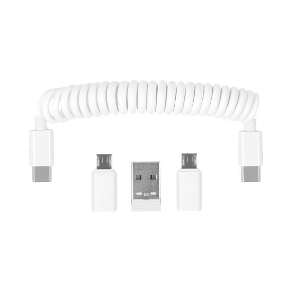 CABLE DE CARGA SPIRA BLANCO - Imagen 4