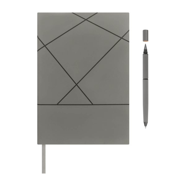 SET DE LIBRETA TIMANTTI GRIS - Imagen 2