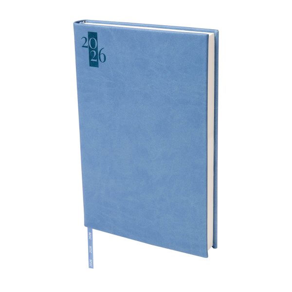AGENDA DIARIA CLÁSICA 2026 AZUL CIELO - Imagen 4