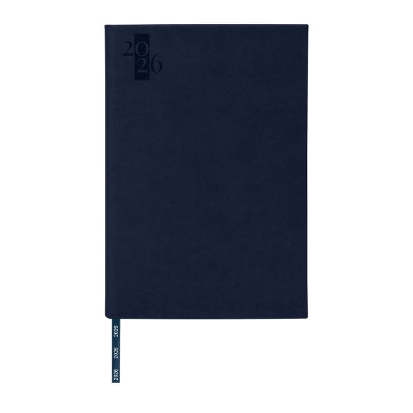 AGENDA DIARIA CLÁSICA 2026 AZUL - Imagen 2