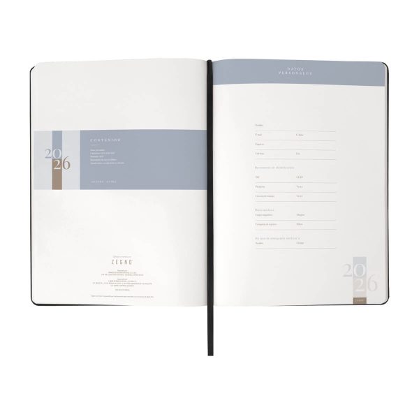AGENDA DIARIA ULTRA 2026 NEGRO - Imagen 4