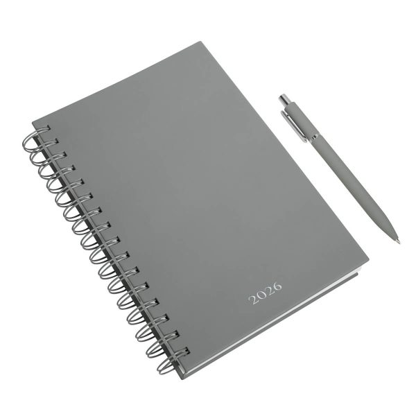 AGENDA DIARIA LETTE 2026 GRIS - Imagen 6