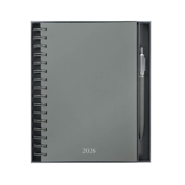 AGENDA DIARIA LETTE 2026 GRIS - Imagen 5