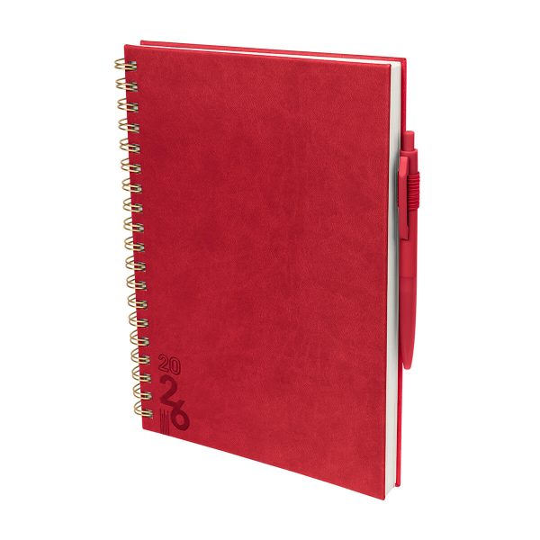 AGENDA SEMANAL TERRA 2026 ROJO