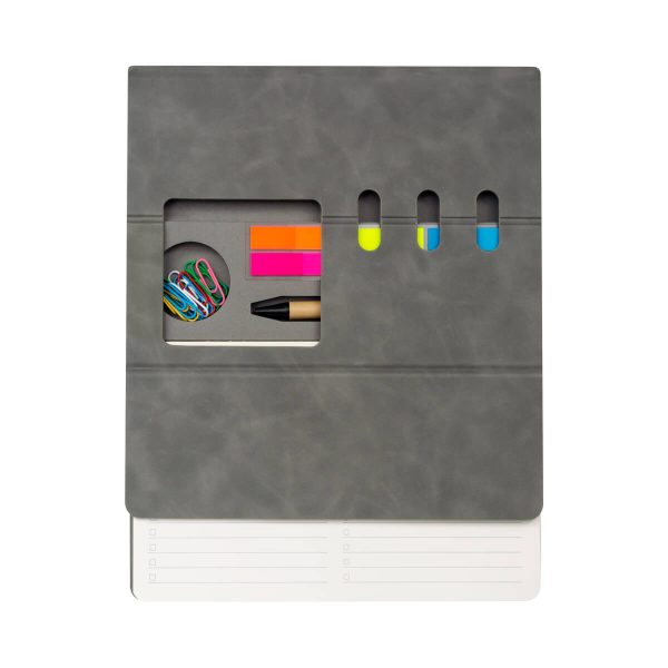 PORTA NOTAS KALEM GRIS - Imagen 3