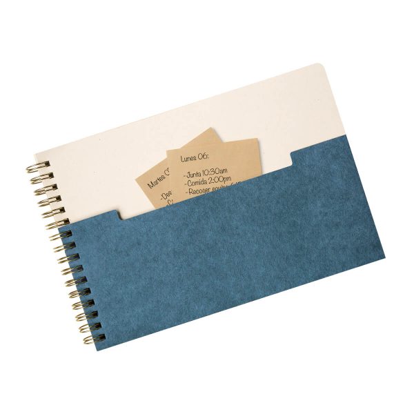 LIBRETA APPEL AZUL - Imagen 2