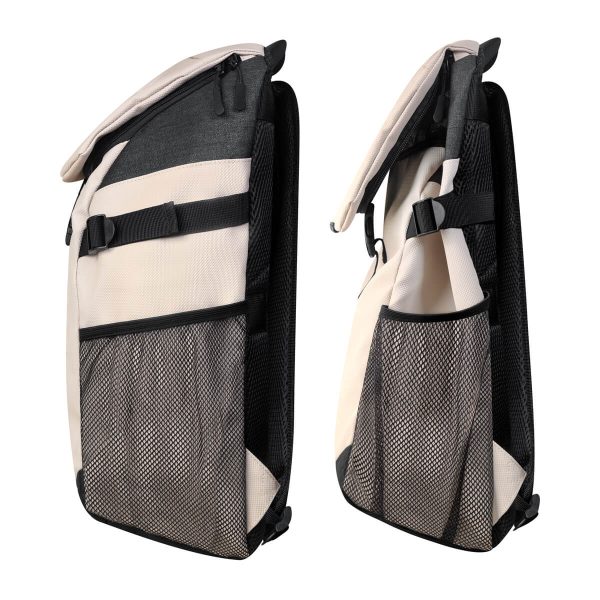 MOCHILA IKER BEIGE - Imagen 2