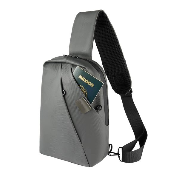 MOCHILA DE VIAJE ZAREK GRIS - Imagen 4
