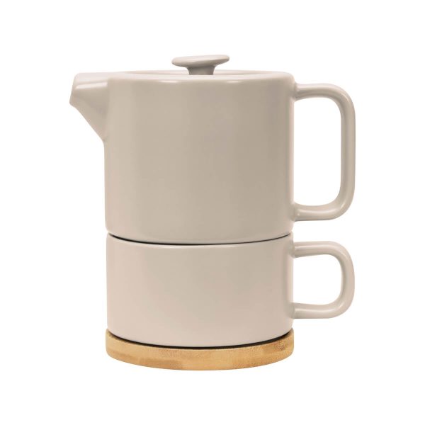 TAZA TETERA HUNNI BEIGE - Imagen 2