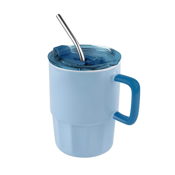 TAZA CORALINE AZUL