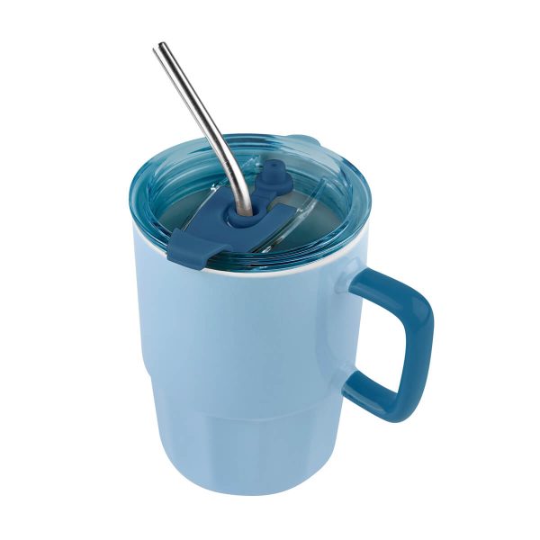 TAZA CORALINE AZUL - Imagen 3