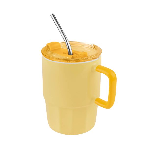 TAZA CORALINE AMARILLO