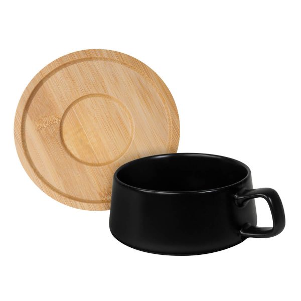 TAZA WUHAN NEGRO - Imagen 3