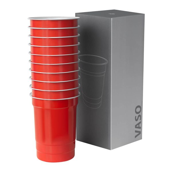 VASO PONG ROJO - Imagen 2