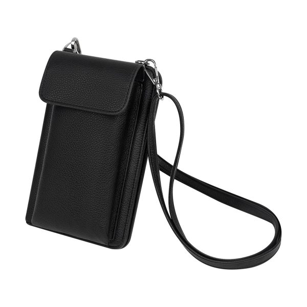 CARTERA PORTA PASAPORTE AVELINE NEGRO - Imagen 3