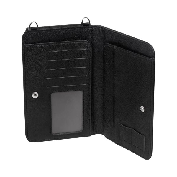 CARTERA PORTA PASAPORTE AVELINE NEGRO - Imagen 4