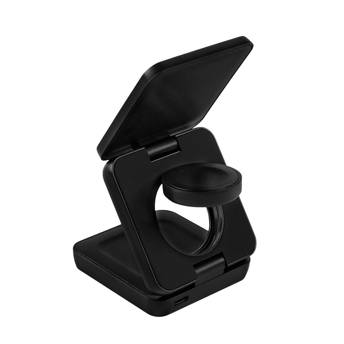 MULTICARGADOR INALÁMBRICO QONEX NEGRO - Imagen 3