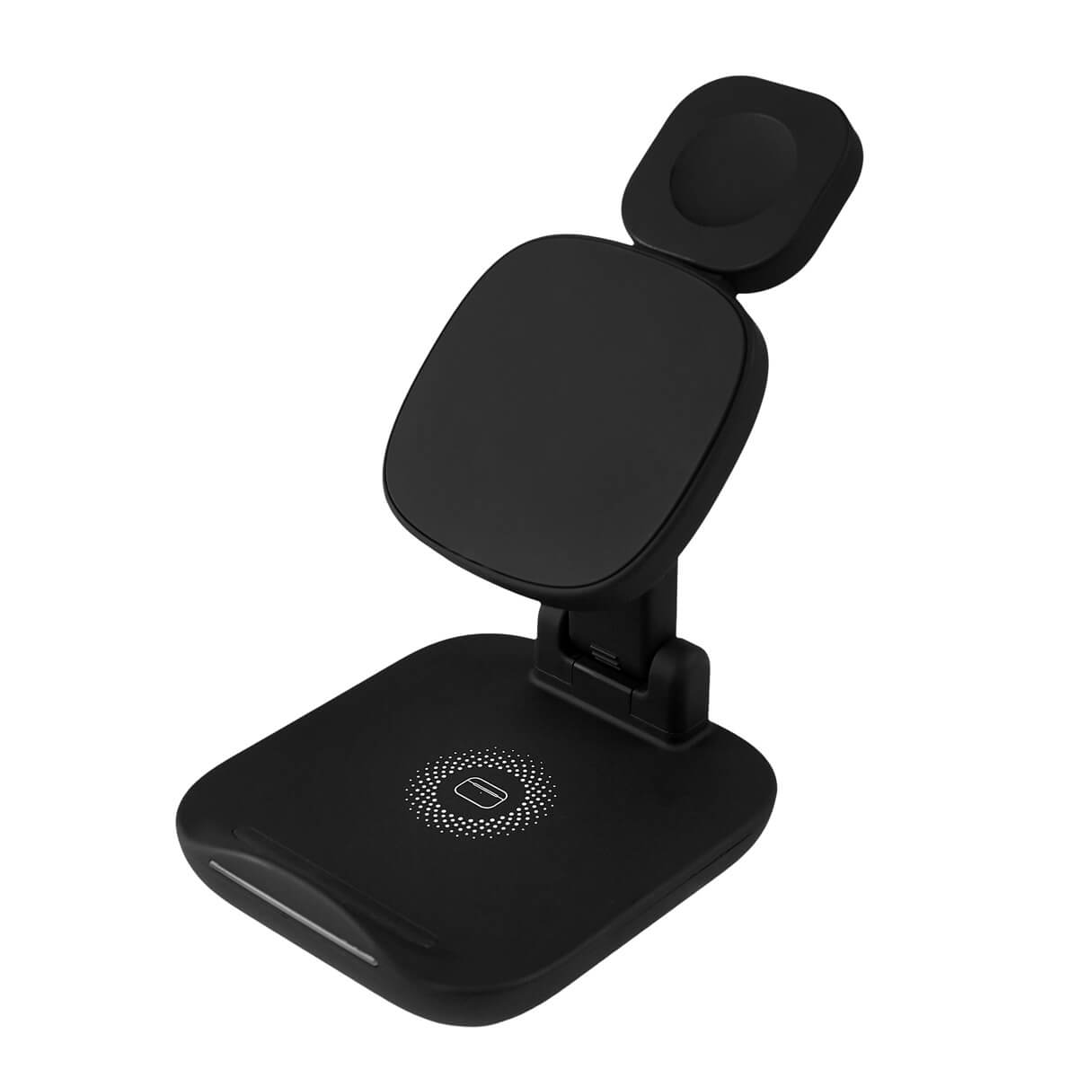 MULTICARGADOR INALÁMBRICO ORANO NEGRO - Imagen 2