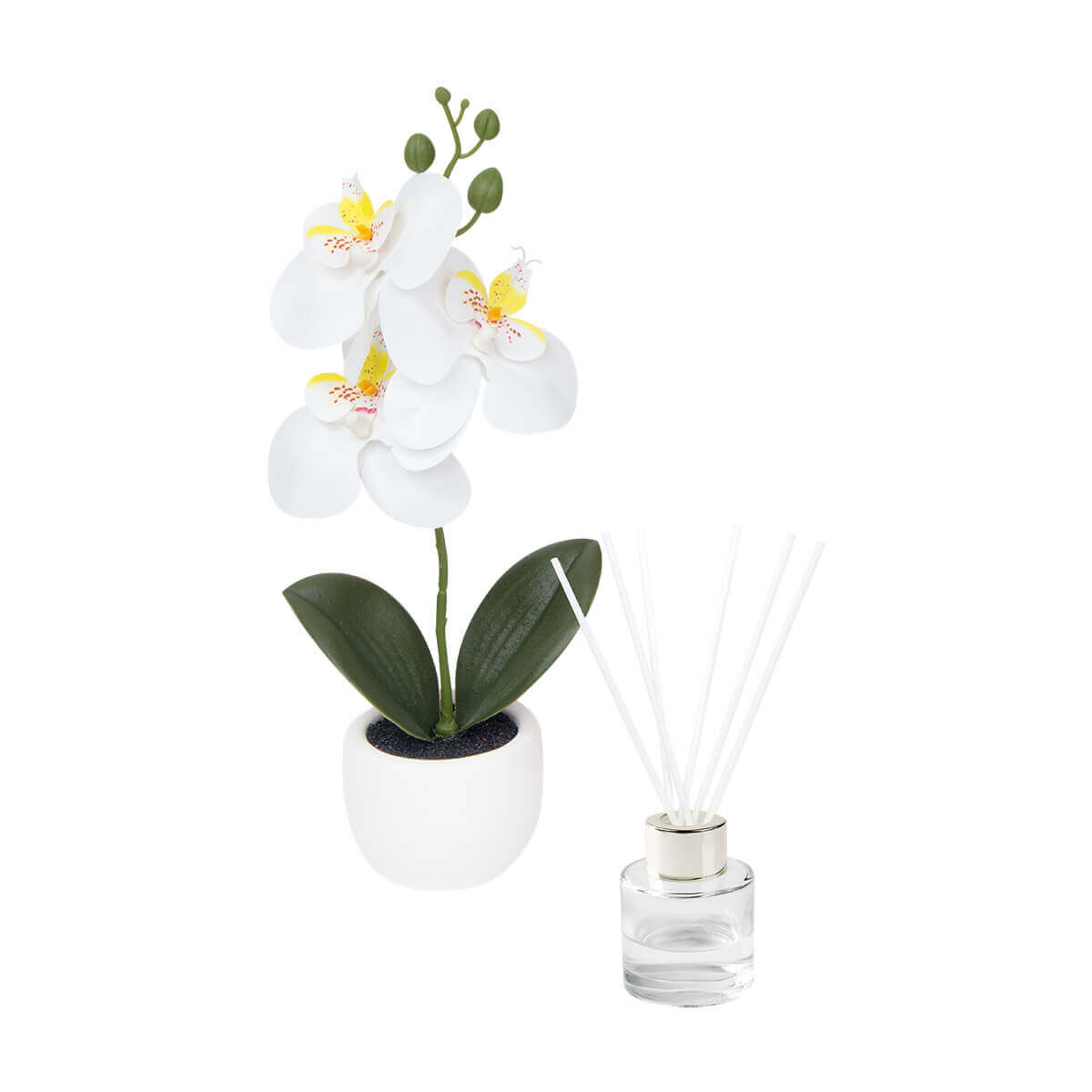 SET DECORATIVO FIORA BLANCO