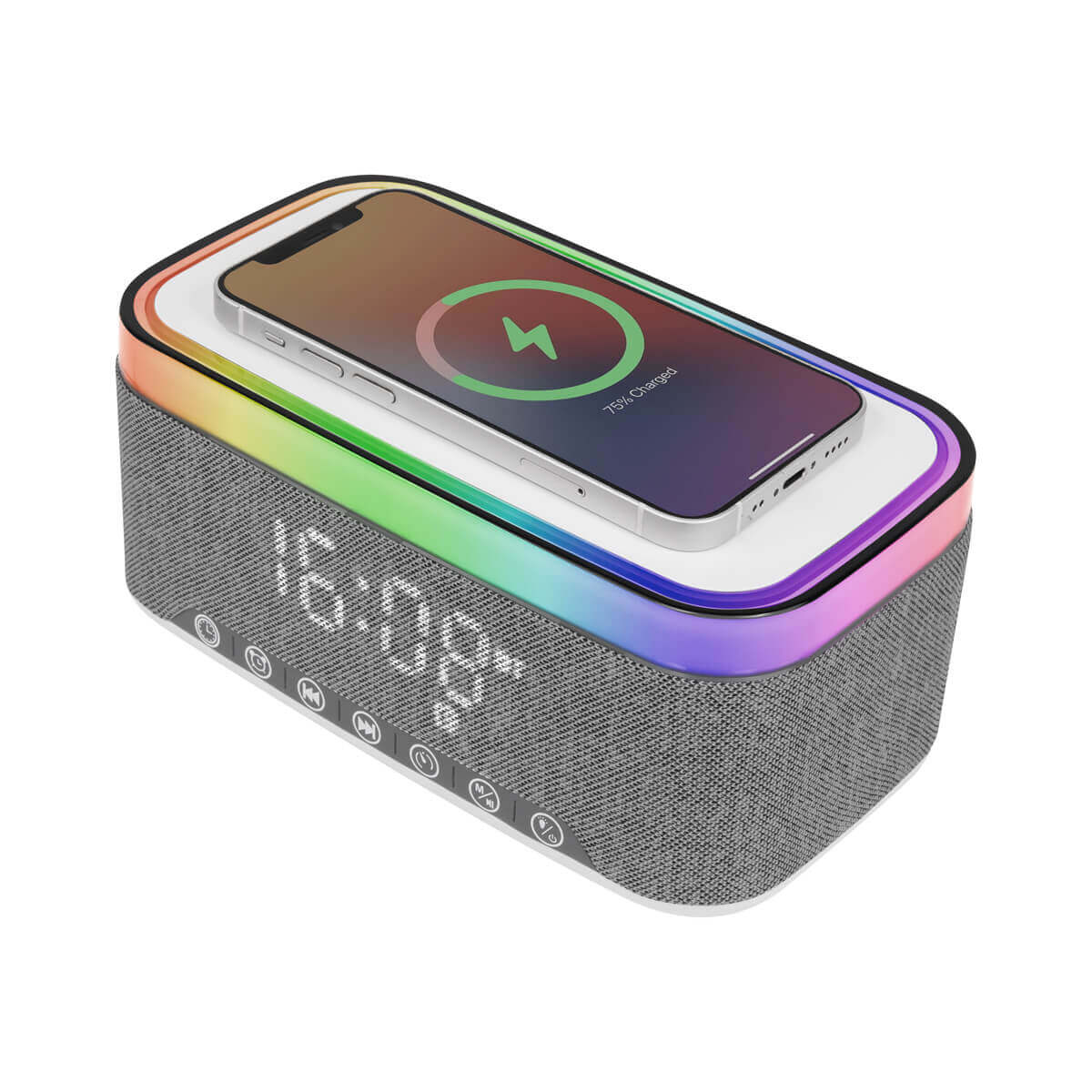 RELOJ-BOCINA MULTIFUNCIONAL CORYN - Imagen 2